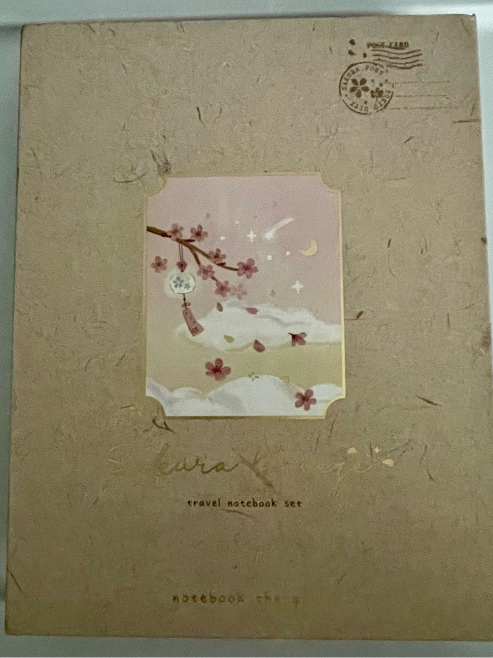 Tsuki ‘Sakura Breeze’ Travel Notebook Gift Set ☾